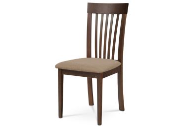 Jídelní židle GLAREOLA, ořech/krémová