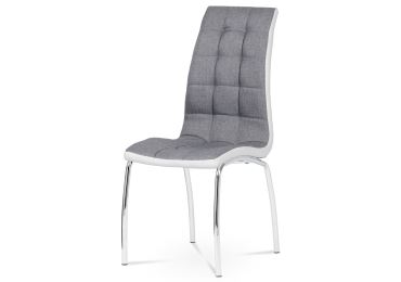 Jídelní židle IDARED, šedá/chrom