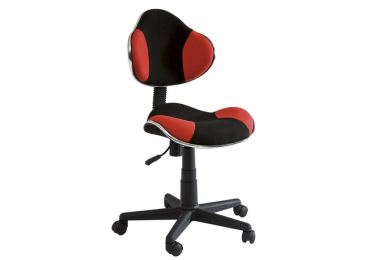 Kancelářská židle PEDROZA, černá/červená DOPRODEJ