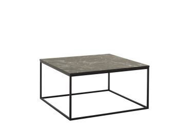 Konferenční stolek DOMITILLA nízký, kovová  konstrukce, mramor