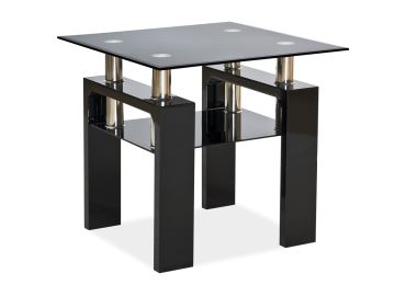 Konferenční stolek MOLUNAT 4, černá 