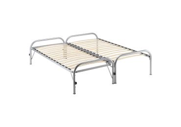 Kovová postel VALESKA 2x 90x200 cm