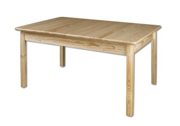 Rozkládací jídelní stůl TURIA, 140-180x75x90 cm, masiv borovice, moření: …