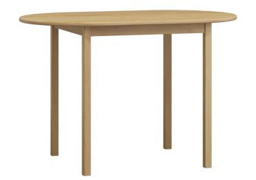 Stůl DASHEN 4, oválný 115x70, masiv borovice