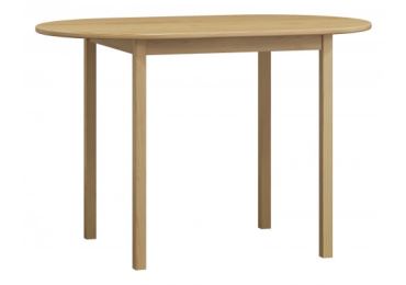 Stůl DASHEN 4, oválný 150x80, masiv borovice