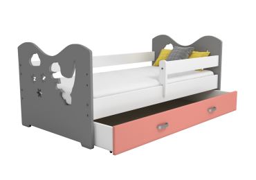 Zásuvka pod postel ORTLER, růžová