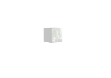 Závěsná skříňka ANTOFALLA typ 1, bílá/bílý lesk